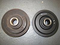 Click image for larger version. 

Name:	OldNewCrankPulley.JPG 
Views:	289 
Size:	188.3 KB 
ID:	6437